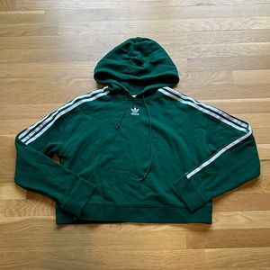Adidas Cropped Hoodie